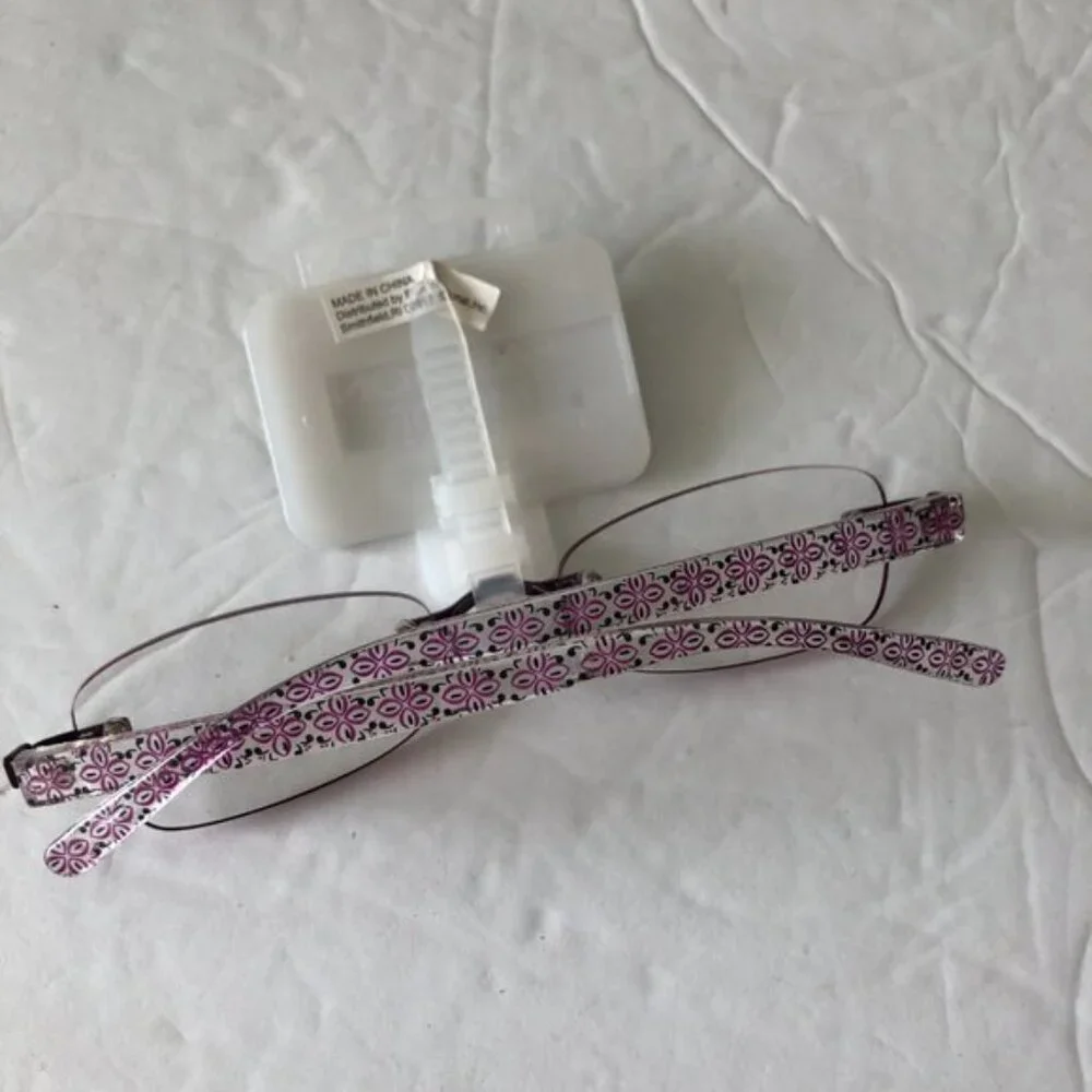 Magnivision Women's Rimless Readers Eye Glasses Daniella +1.25 Purple